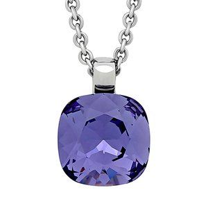 Lola Grace Purple Swarovski Crystal Necklace